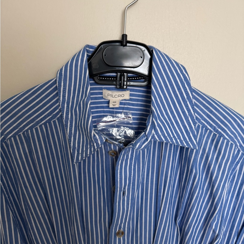 Anthropologie Pilcro short sleeve seamed midi shirt dress - Size XXS - BNWT - Picture 5 of 14